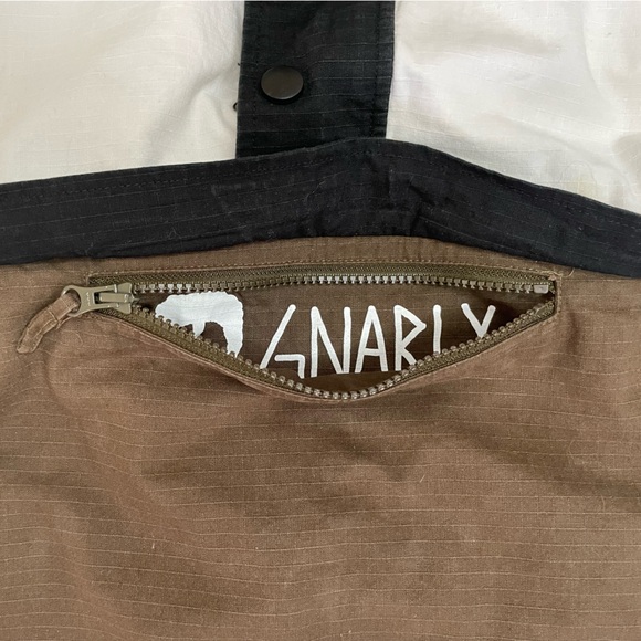 GNARLY Men’s Size L Pullover Technical Performance Canvas Jacket - Picture 3 of 8